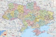 俄罗斯乌克兰位置图（乌克兰面积相当于中国哪个省）