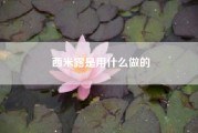 西米露是用什么做的（什么叫西米露）