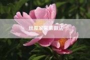 丝瓜家常菜做法（丝瓜怎么做菜好吃）