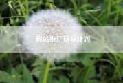 网站推广目标计划？网站推广的目的是什么：通过线上推广，线下销售盈利？